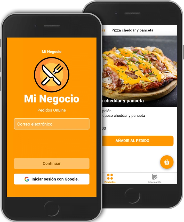 minegociodelivery.glideapp.io iPhone 6 7 8